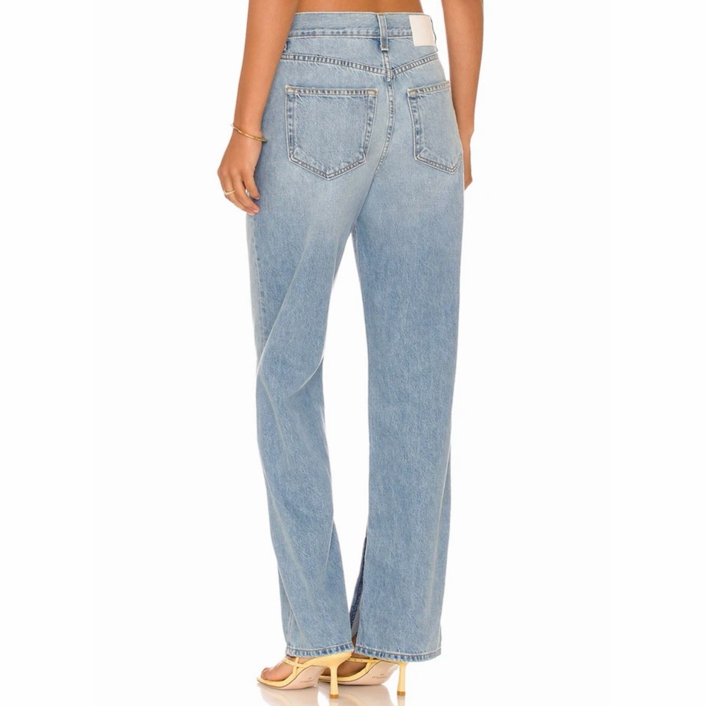Grlfrnd Liya Low Rise Boyfriend Distressed Jeans - Picture 3 of 9